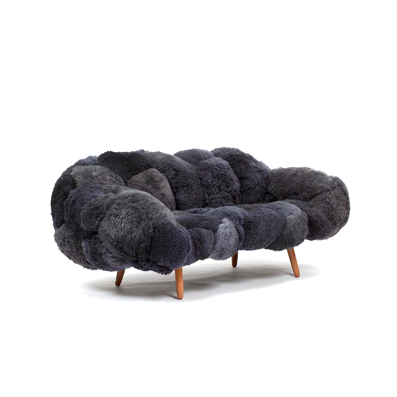 A Limited-Edition Mongolian Lamb Sofa From the Campana Brothers - The New  York Times
